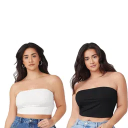 PINOVO Black Cotton Tops-picture-33
