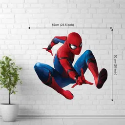 skyolla 59 cm Avenger Wall Sticker – Self Adhesive Vinyl Décor for Kids’ Room, Nursery Room Self Adhesive Sticker image 2