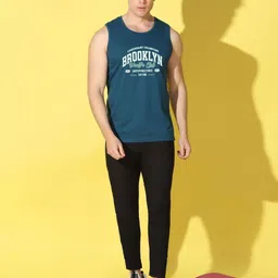 WOOSTRO Men Typography 2 Printed Raw Edge Slim Fit T-shirt image 5