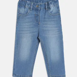 MINI KLUB Girls Regular Fit Mid-Rise Stretchable Jeans-image-90
