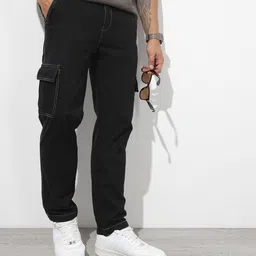 The Roadster Life Co. Men Straight Fit Pure Cotton Jeans-picture-17