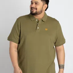 UNSIZED Men Graphic Printed Polo Collar Cotton T-shirt-picture-14
