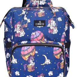 the clownfish Baby On Board Series Bag For Baby Essentials with Bottle Organizer & Pocket Diaper Bag image 1