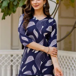 HYTEN Floral Printed Kurti image 2