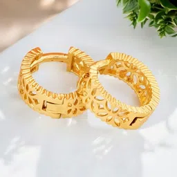 SHREE KRISHNA SHOPPING Gold-Plated Brass Earrings-picture-22