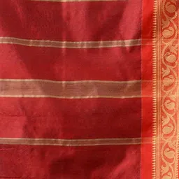 sourav biswas Woven Design Zari Pure Cotton Saree image 3