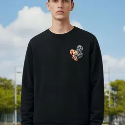 BENNY BROOKS Men Graphic Printed Sweatshirt image 4