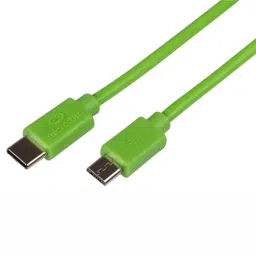Micro:bit USB Cable Type C to Micro USB 0.3m - Green-picture-42