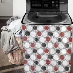 The Furnishing Tree Multi Plastic Washing Machine Cover image 3