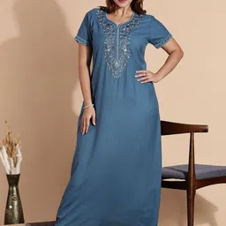 9shines Label Maxi Nightdress-picture-15