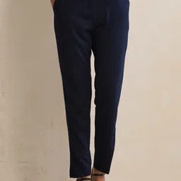 trueBrowns Women Classic Trousers-image-67