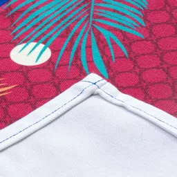 Indisca Designs 6-Pcs Blue & White Printed Table Placemats image 2