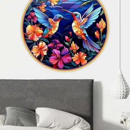 Livin'luxe Multicoloured MDF Other Wall Paintings image 2