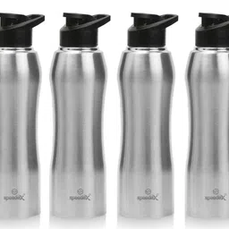 Speedex Silver-Toned 4 Pieces Stainless Steel Water Bottle 1L Each-picture-39