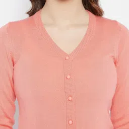 Zigo Women Self Design Long Sleeves Sweaters image 2