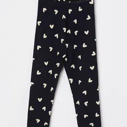 Juniors by Lifestyle GirlsPrinted Cotton Leggings-picture-53