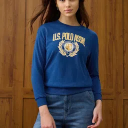 U.S. Polo Assn. Women Women Printed Sweatshirt-picture-20