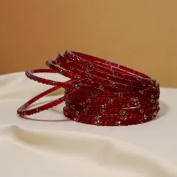 PRIYA KANGAN Set of 12 Zircon Bangle-picture-10