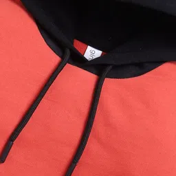 Ginie Boys Typography Printed Hooded Sweatshirt image 3