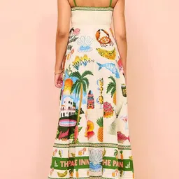 LULU & SKY Printed Maxi Dress image 4