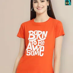 Metronaut Women Typography 2 Printed T-shirt-picture-30
