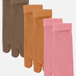 StyFun Women Pack Of 3 Velvet Thermal Warm Winter Crew Socks-picture-15