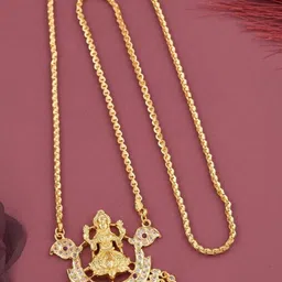Princy Enterprise Gold-Plated Brass Necklace-picture-32