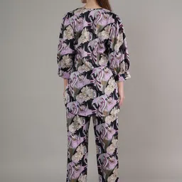 BAESD Women Printed Regular Kurta with Palazzos image 2