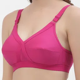 Floret Pack Of 2 Magenta Non-Padded & Non-Wired Bra image 5