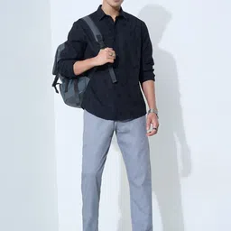 Peregrine by Pantaloons Men Slim Fit Chinos Trousers image 3