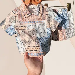 NAAMJAP Kids-Unisex Pure Cotton Printed Clothing Set image 5