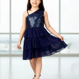 Naughty Ninos One Shoulder Crepe Fit & Flare Dress-picture-34