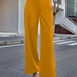 CILIMILI Women Relaxed Straight Leg High-Rise Regular Trousers-picture-25