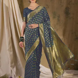 Suha Woven Design Zari Art Silk Heavy Work Banarasi Saree-picture-23