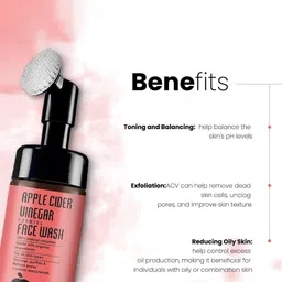 Luster Apple Cider Vinegar Foaming Face Wash 100ml image 4