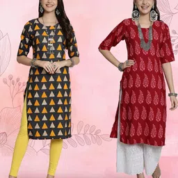 Ethnic basket Women Multi Kurtas-picture-39