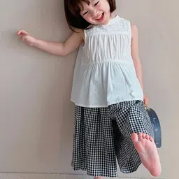 LULU & SKY Girls Top with Palazzos image 4