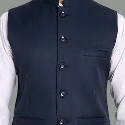 Moda Rapido Mandarin Collar Nehru Jacket image 2