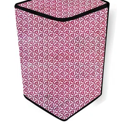 The Furnishing Tree Washing Machine Cover Packed Pattern Pink Compatible for Whirlpool 6.5 Kg Fully image 3