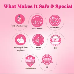 Leafoberry Floral Fusion Face Wash With Aloevera - 100 ml image 3