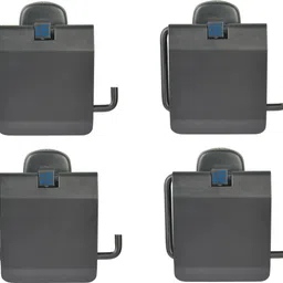 riya enterprise SS J4 BLACK PAPER HOLDER 4PS Stainless Steel Toilet Paper Holder-picture-21