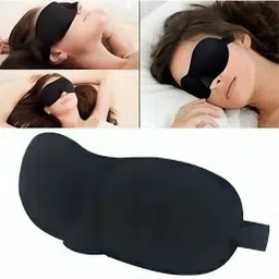 comfortinglives Soft and breathable Eye Mask for Sleeping ideal for flights and naps image 1