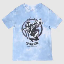 GAP Boys Spider-Man Print Crew Neck T-Shirt-picture-45