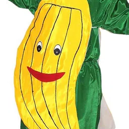 Kaku Fancy dresses Kids Banana Fruits Costume Set image 3