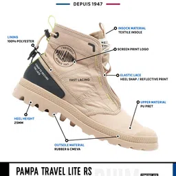 Palladium Men Lightweight Biker Boots image 4