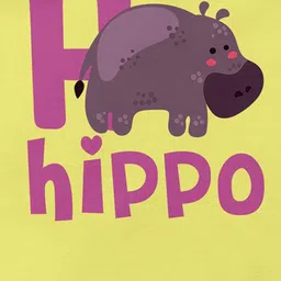 THE PRINT PLATTER Infants Typography Printed Round Neck Short Sleeves Cotton Bodysuit image 2