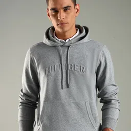 Tommy Hilfiger Men Printed Regular Fit Cotton Hooded Sweatshirt-picture-20