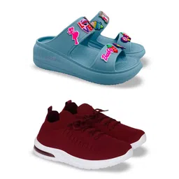 FABBMATE Women Sneakers With Flip Flops-picture-34