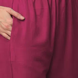 DIVASTRI Floral Printed Anarkali Kurta With Trousers & Dupatta image 2