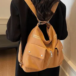 KPOP PU Structured Shoulder Bag-picture-29